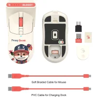 Игровая мышь A4Tech Bloody R72 Ultra Duo Proxy Boom (бежевый) фото 11